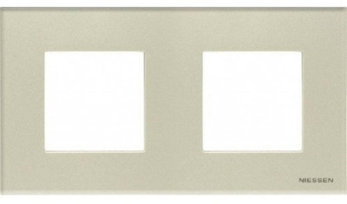 Рамка универсальная ABB Niessen Zenit 2-м. 4 мод. N2272 CP стекло жемчужное фото Рамка универсальная ABB Niessen Zenit 2-м. 4 мод. N2272 CP стекло жемчужное картинка